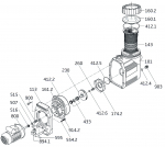 Turbína Badu 90/7 +40/7, D=114. B=5,5