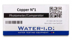 Water-ID Cooper N°1 Tablettes de rechange pour testeur numérique Pool Lab 2.0 - pour mesurer les valeurs du cuivre, 10 pcs