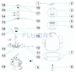 Náhradní díly pro filtrační nádobu Lisboa FV 500 - new 2023