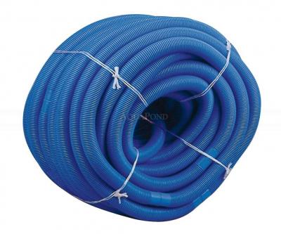 Schwimmender Spiralschlauch mit Endstück 38 mm Durchmesser, blaue Farbe - 50 m/Packung